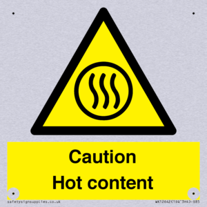 Caution Hot content